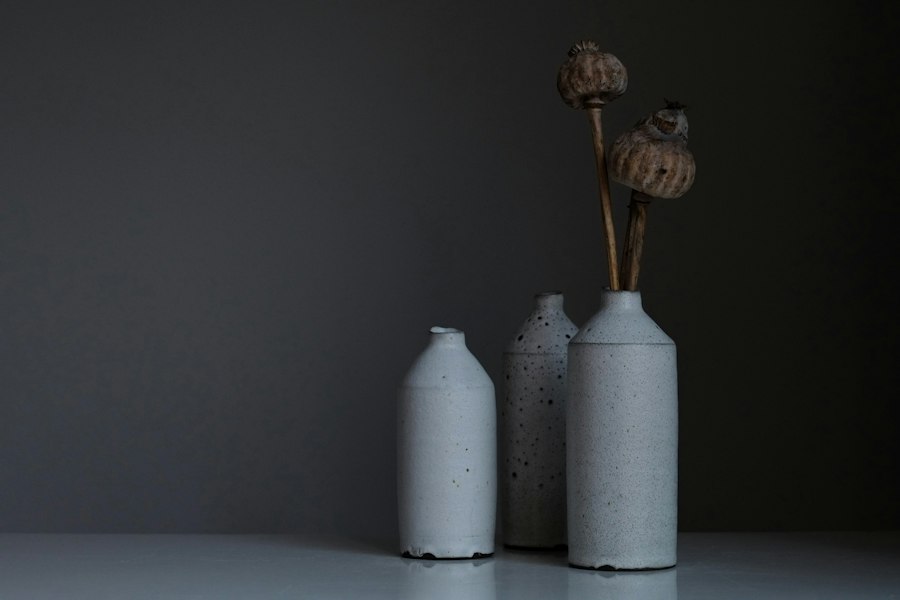 Ceramic Vase Trio