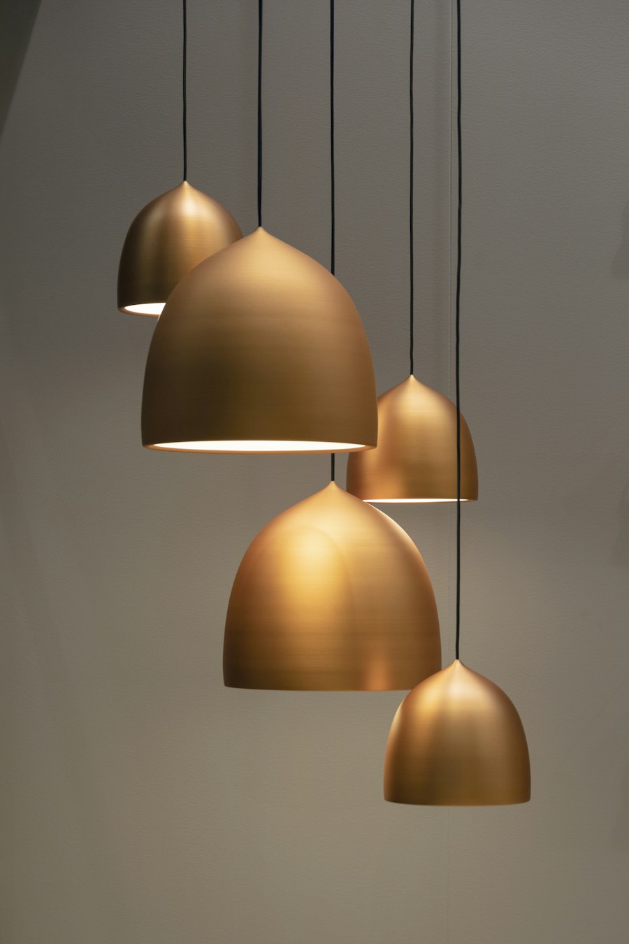 Copper Pendant Trio